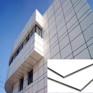 white aluminum composite panel for sale